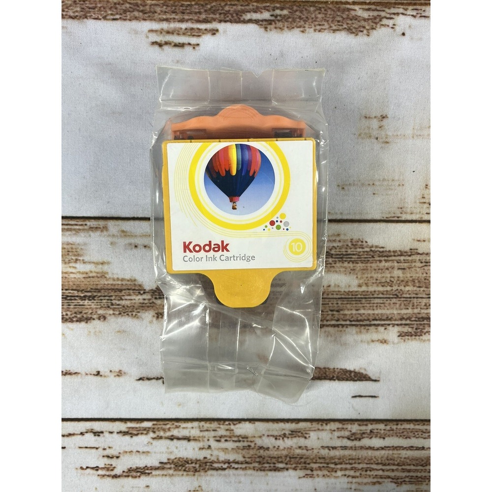 Kodak Inkjet Printer Ink 10 Multi-Color OEM Open Box Sealed Inner Cartridge